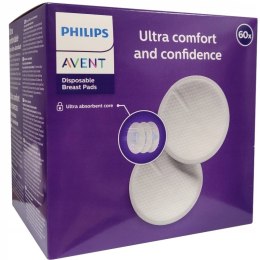 Avent Jednorazowe wkładki laktacyjne 60szt philips scf254/61