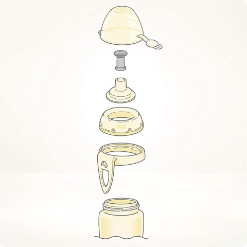 Kubek NUK Myszka Minnie różowy 450 ml