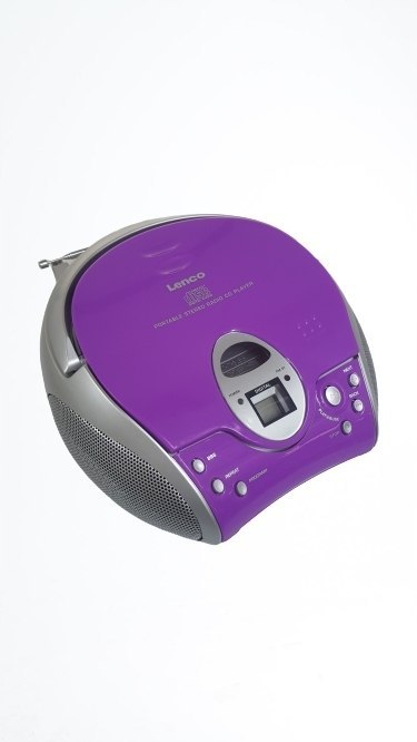 Radioodtwarzacz Lenco SCD-24 fioletowy Radioodtwarzacz Lenco SCD-24 fioletowy