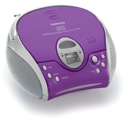 Radioodtwarzacz Lenco SCD-24 fioletowy Radioodtwarzacz Lenco SCD-24 fioletowy