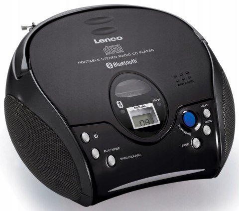 Radioodtwarzacz Lenco SCD-32BT Bluetooth czarny Radioodtwarzacz Lenco SCD-32BT Bluetooth czarny
