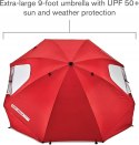 Sport-Brella XL UPF 50+ ochrona przed słońcem i deszczem