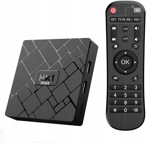 ANDROID TV BOX BQEEL HK1MAX 4/64 BT 4.0 WIFI