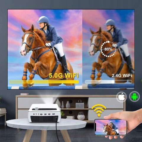 ARTLII YG431 PROJEKTOR BLUETOOTH 5G WiFi ARTLII YG431 PROJEKTOR BLUETOOTH 5G WiFi