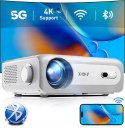 XGODY Sail 1 Inteligentny projektor Android 11.0, obsługa 4K Bluetooth WiFi