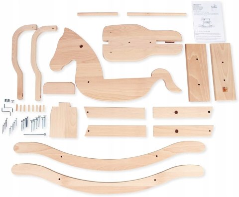 Koń na biegunach Pinolino 58x86x31 cm