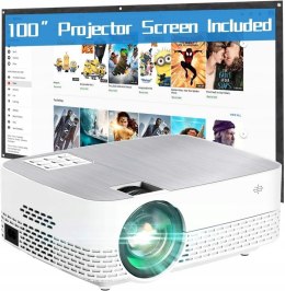 Miniprojektor Yefound Q5 1080p HD + EKRAN + HDMI