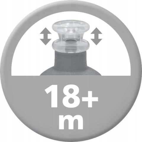 Nuk First Choice Junior Cup stal szlachetna 18m+