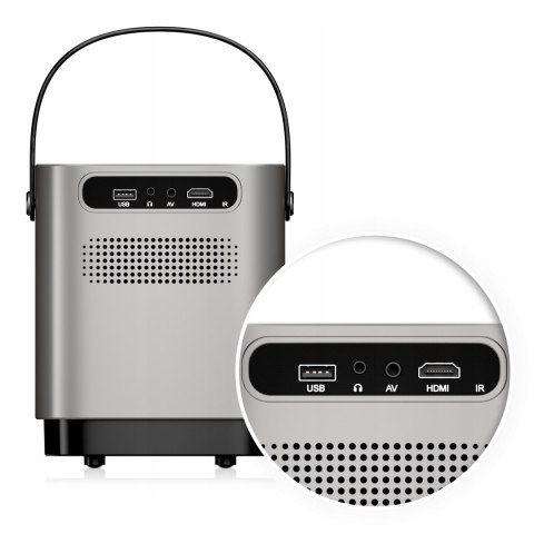 Projektor LED Overmax Multipic 3.6 srebrny