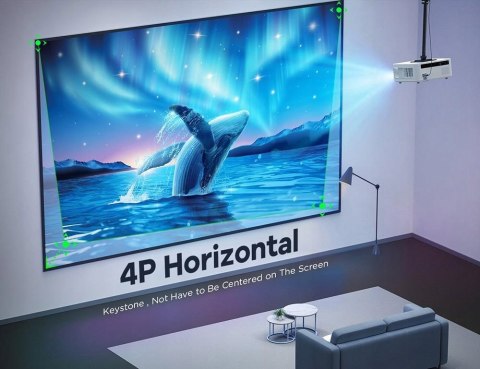 Projektor Laserowy Bomaker Cinema 500 MAX 1080p 4K PC / MAC / PS4 XBOX PS5