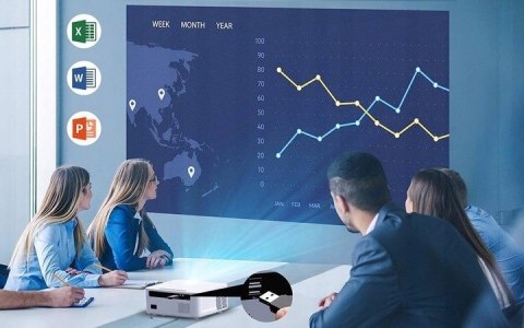 Projektor Laserowy Bomaker Cinema 500 MAX 1080p 4K PC / MAC / PS4 XBOX PS5