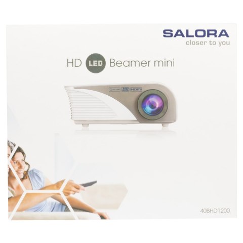 Projektor Salora 40BHD1200 WSPARCIE FULL HD