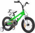 Rower dziecięcy BMX Royal Baby Freestyle zielony koła 16"