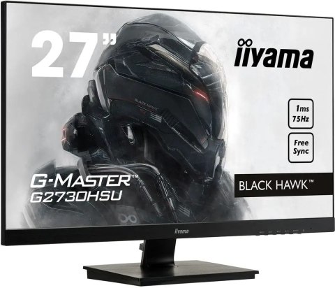 Monitor LED iiyama G-Master Black Hawk 27 " 75Hz 1MS DLA GRACZA