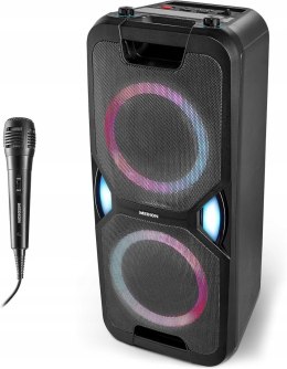 Głośnik imprezowy Medion 2x220W Bluetooth 5,0 Karaoke Radio FM,AUX,USB