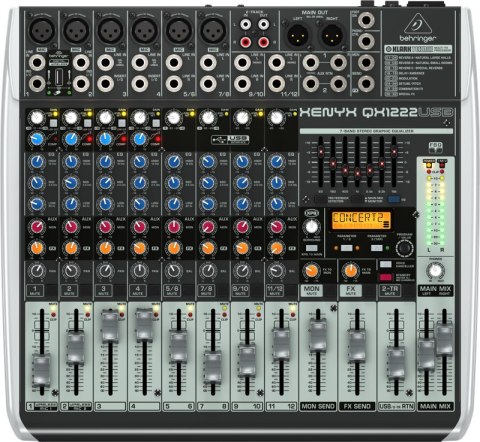 Behringer QX1222USB mikser audio 16 kanałów/kanał