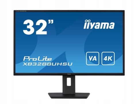 Monitor LED iiyama XB3288UHSU-B5 31,5 " 3840 x 2160 px VA