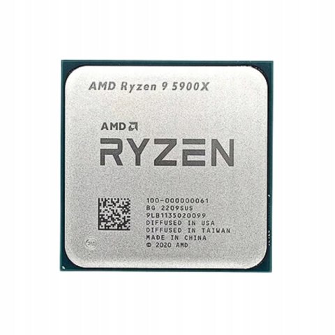 Procesor AMD Ryzen 9 5900X, 12 rdzeni, 24 wątki, 3,7 GHz, AM4, 64 MB