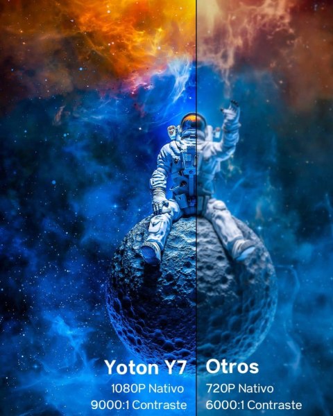 Projektor LED Yoton Y7 biały