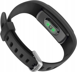 IDO ID107PLUS HR Fitness Tracker, Czarny