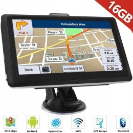 Nawigacja HiEHA 7-calowe GPS Nawigacja MAPY EU