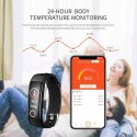 Pulsometr fitness StillCool z pomiarem temperatury smartwatch