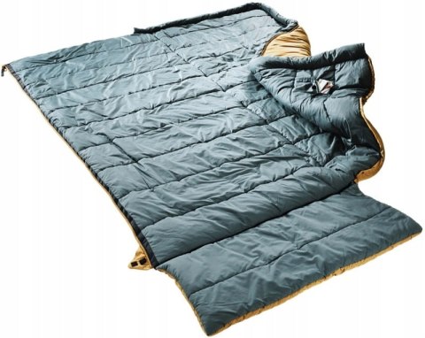 Śpiwór Deuter Orbit SQ -5 caramel/teal Lewy 200cm