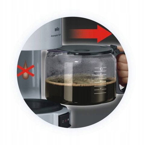 Ekspres przelewowy Braun Aroma 100 KF47 1,5 l Ekspres przelewowy Braun Aroma 100 KF47 1,5 l