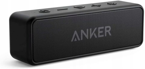 Głośnik przenośny mobilny Anker Soundcore 2 czarny akumulator 5200mAh Głośnik przenośny mobilny Anker Soundcore 2 czarny akumulator 5200mAh