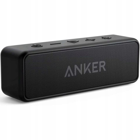 Głośnik przenośny mobilny Anker Soundcore 2 czarny akumulator 5200mAh Głośnik przenośny mobilny Anker Soundcore 2 czarny akumulator 5200mAh