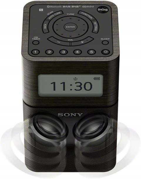 Radio sieciowo-bateryjne DAB+, FM Sony XDR-V1BTD