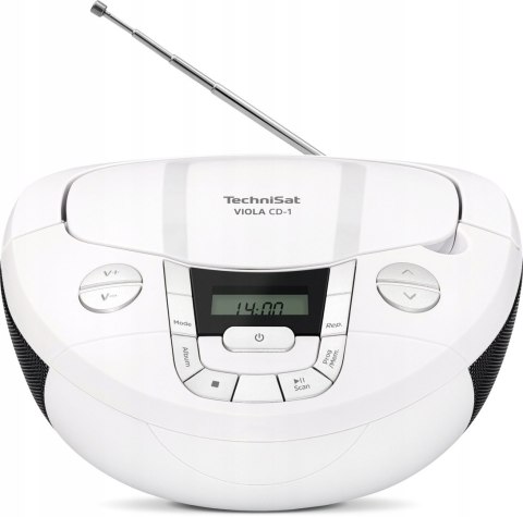 Radioodtwarzacz Technisat Viola CD-1 Biały Bluetooth biały