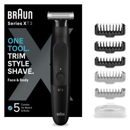 Braun Series XT3200 maszynka elektryczna Trymer Do Ciała i Brody Czarny