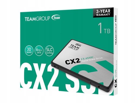 Dysk SSD Team Group CX2 1TB 2,5" SATA III