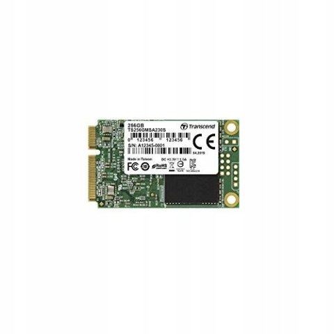 Transcend 256GB mSATA Ssd SATA3 3D Tlc