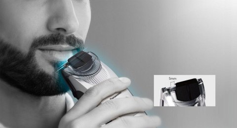 Trymer Panasonic ER-SB60-S803 Premium Trymer do Brody, 2 nasadki