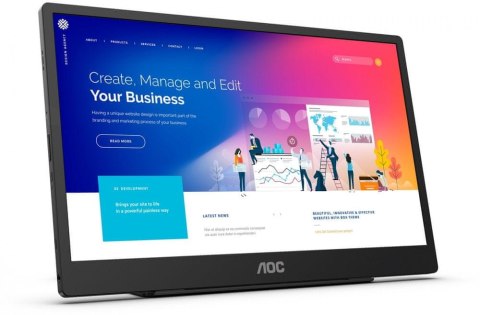 Monitor LED AOC 16T2 15,6 " 1920 x 1080 px IPS / PLS