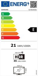 Monitor LED Samsung LS27BG400EUXEN 27 " 1920 x 1080 px IPS / PLS
