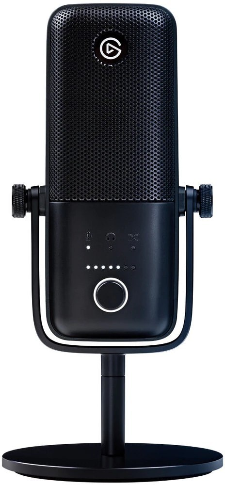 Mikrofon biurkowy Elgato WAVE:3 USB do Streamingu - CZARNY