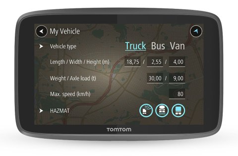 Nawigacja ciężarowa TomTom Go Professional 6200 TIR 6 " mapy eu