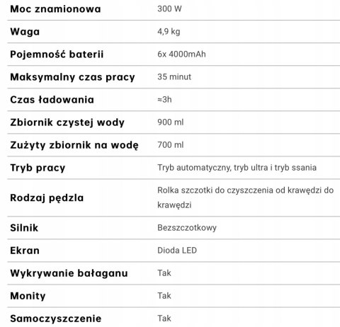 Odkurzacz pionowy Dreame H12 PRO srebrny/szary