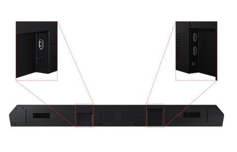 SOUNDBAR SAMSUNG HW-Q60B 3.1 340W BLUETOOTH