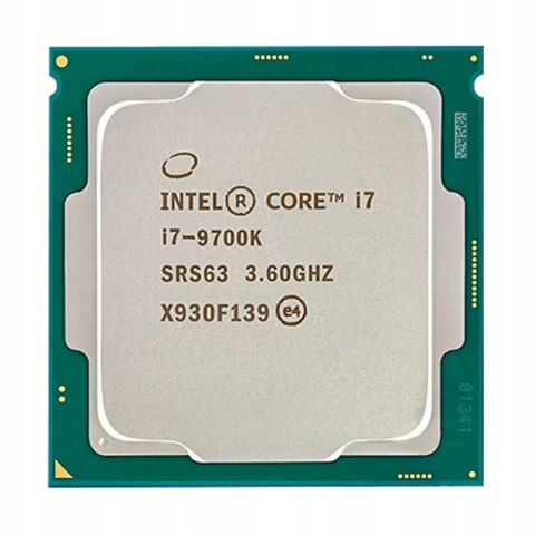 INTEL CORE I7-9700K 8X3.6GHZ/12M/LGA1151