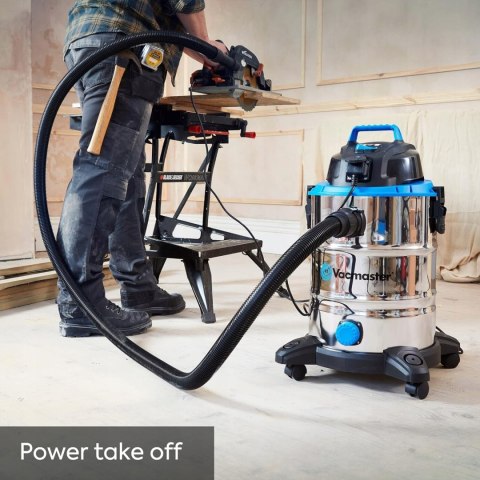 Odkurzacz przemysłowy Vacmaster VQ1530SFDC 1500 W