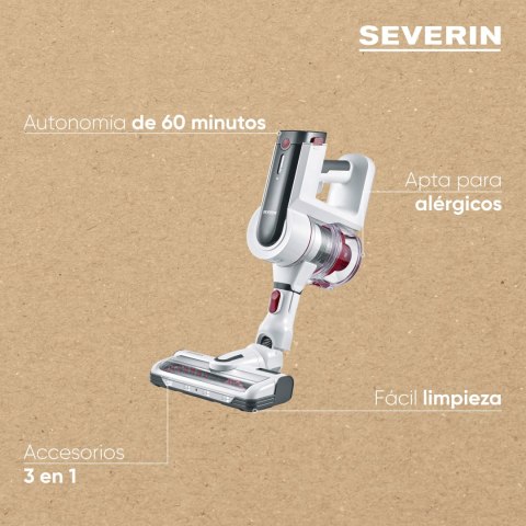 Odkurzacz ręczny i uchwytowy Severin HV 7166 2 w 1