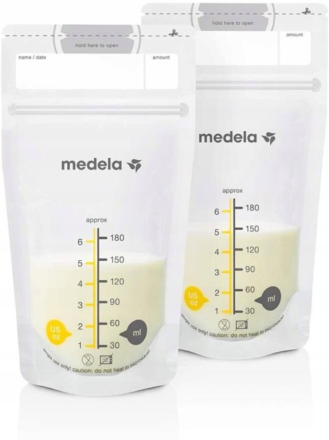 Woreczek na mleko Medela 180 ml 50 szt.