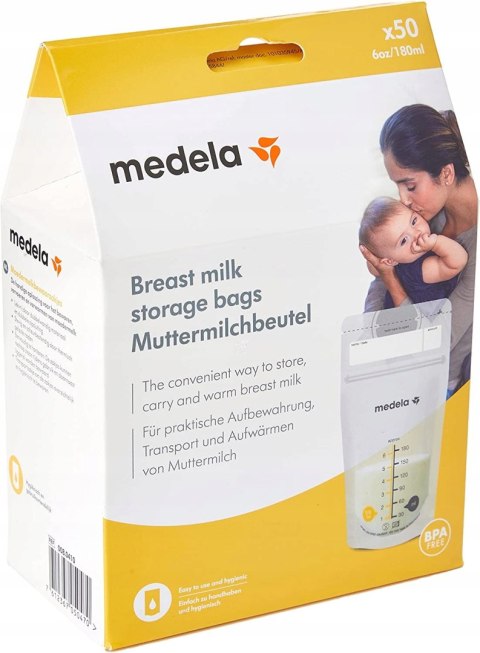 Woreczek na mleko Medela 180 ml 50 szt.