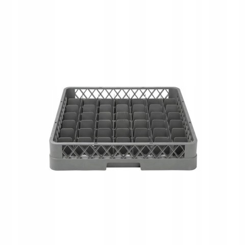 Stojak na szklanki Vogue Szary 49 przegródek do zmywarki 100x500x500mm