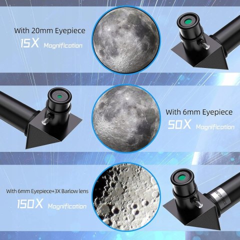 Teleskop Luneta Lornetka ZESTAW PRO F30070M 300mm Dodatki Prezent Dziecka