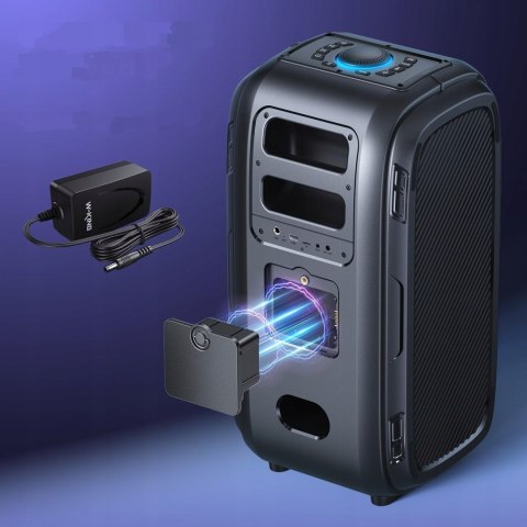 Głośnik przenośny W-King T9 PRO czarny 250 W